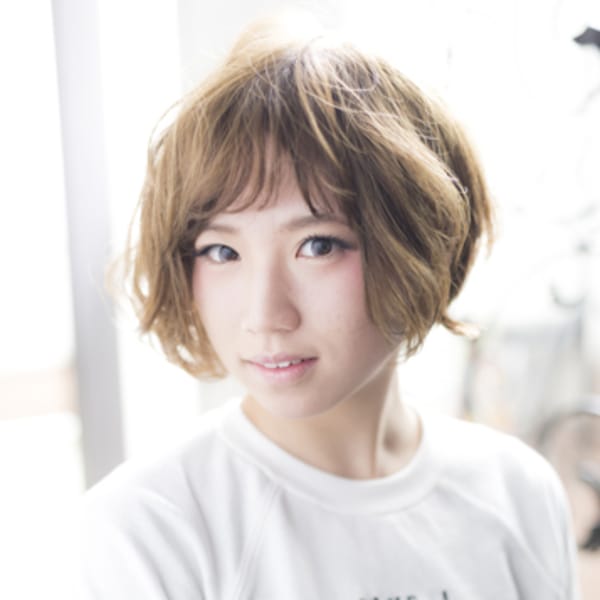 愛されショートボブ