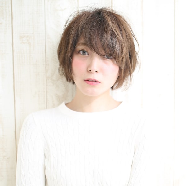 ナチュラルショートボブ|WiLL JR茨木