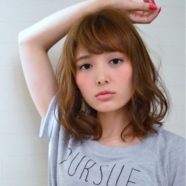 大人気ミディアムパーマスタイル|WiLL 阪急茨木駅前