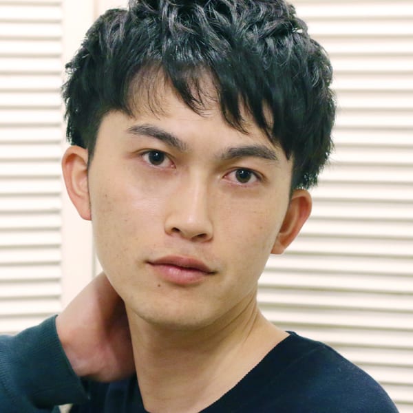 黒髪マッシュショート :oo2