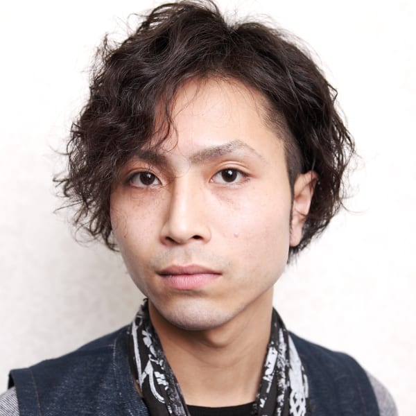 お酒落系ツーブロックパーマ