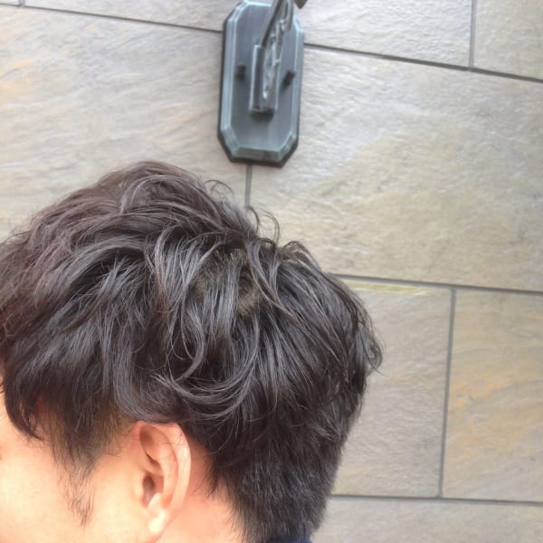 無造作メンズパーマ