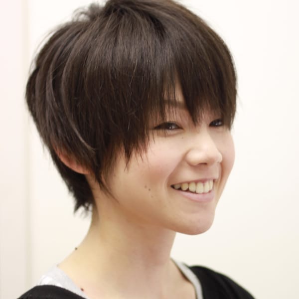 オススメ順 縮毛矯正 黒髪 ベリーショートの髪型 ヘアスタイル 楽天ビューティ オススメ順 縮毛矯正 黒髪 ベリーショートの髪型 ヘアスタイル 楽天ビューティ