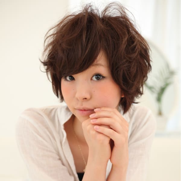 ~modeks尼崎~♪ふあミディーナチュラルショート♪