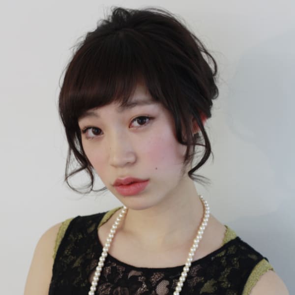 ゆるやかウェーブ×フルアップ