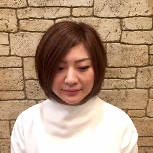 ナチュラルショートボブ
