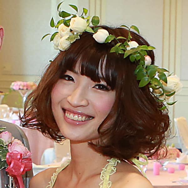 結婚式　ヘアセットメイク