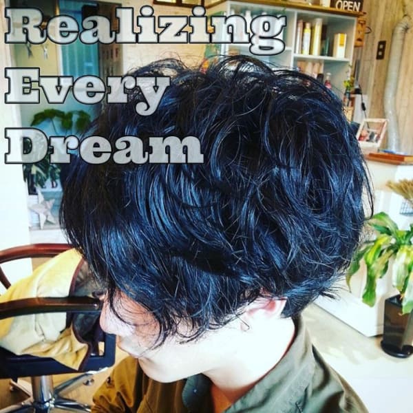 フェミニンパーマ