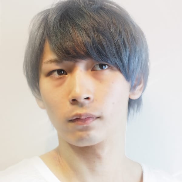メンズマッシュショート～シルバーアッシュ