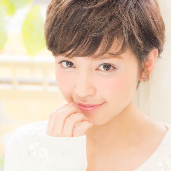 【hair coucou】コンパクトモダン無造作ショート