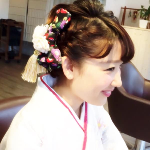 着物アップスタイル