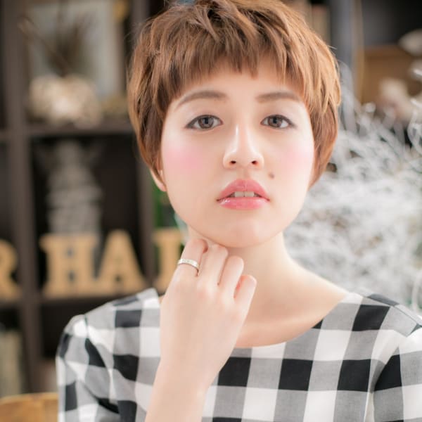 パリジェンヌみたいな…おめかしショート