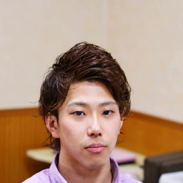 ポイントパーマスタイル|AND ONE