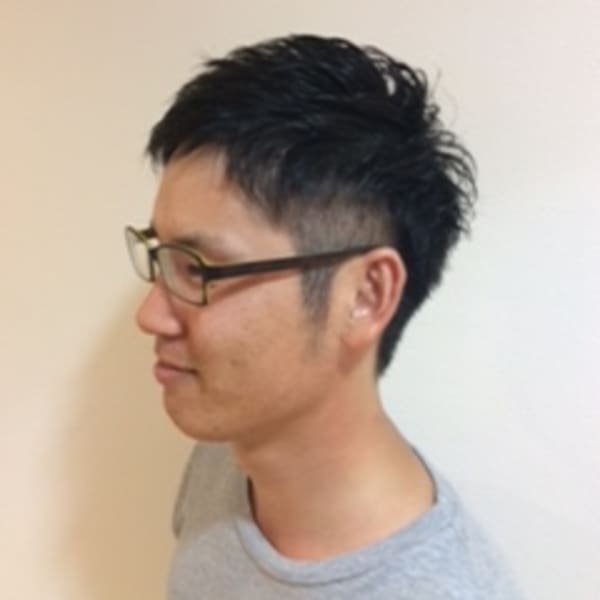 ツーブロックメンズショート