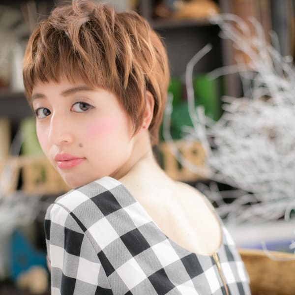 パリジェンヌみたいな…おめかしショートa