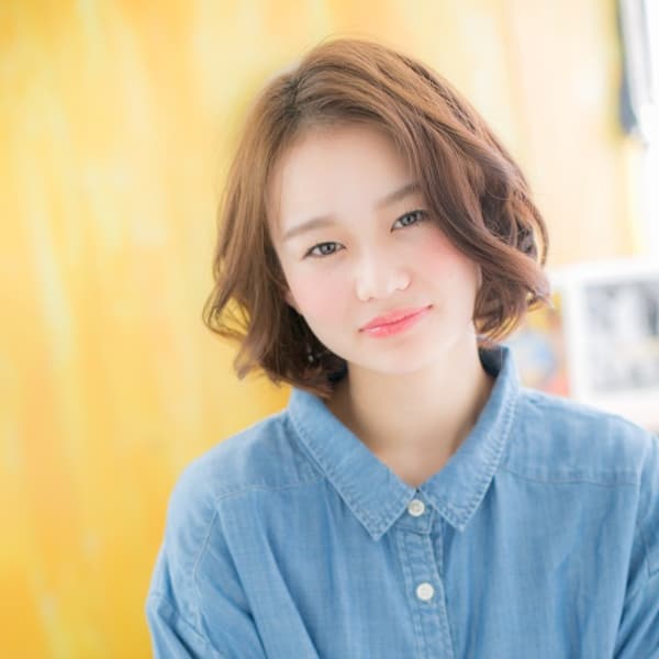 オススメ順 パーマ 外国人風 ボブ ショートの髪型 ヘアスタイル 楽天ビューティ