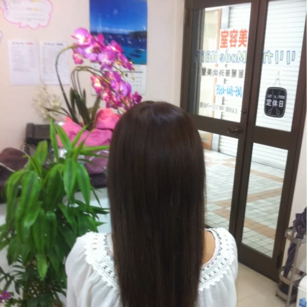 ショートボブ～ロングに大変身 レミーエクステ付け放題