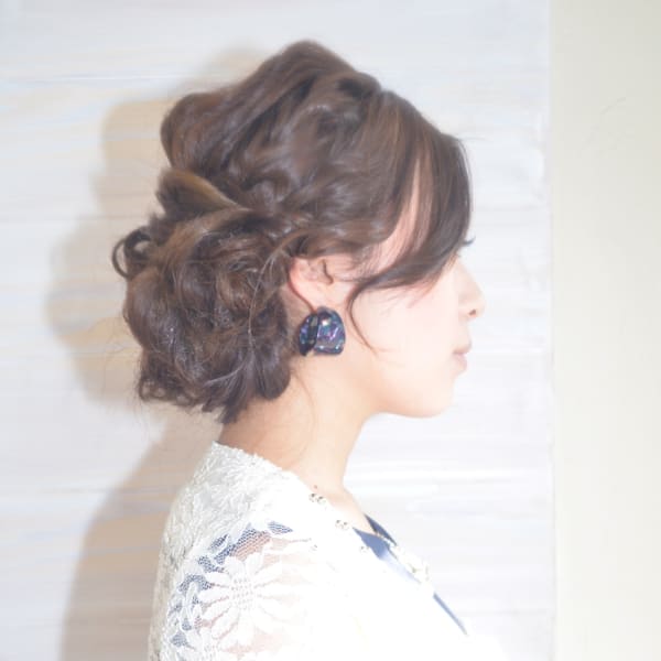 オススメ順 ヘアアレンジ クール セミロングの髪型 ヘアスタイル 楽天ビューティ