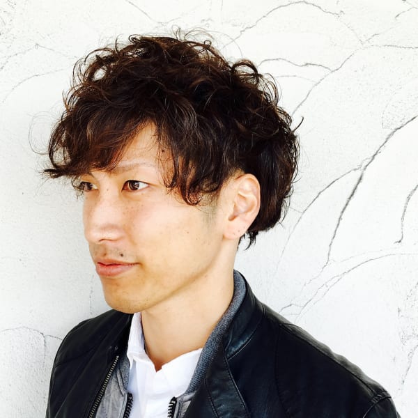 男キマるパーマ!