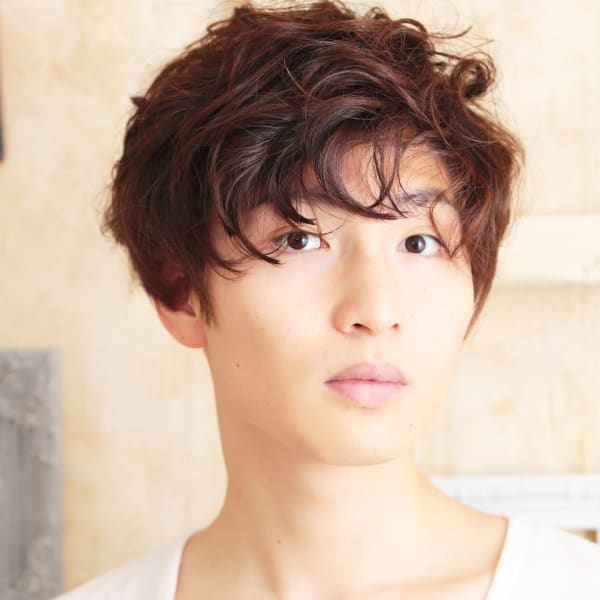 ☆リッジの効いたマッシュツーブロパーマなショート☆|Figaro mily