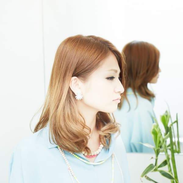 ふんわりミディアム|carre' hair