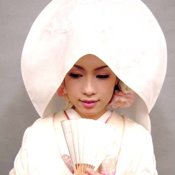 白無垢ブライダルスタイル・フラワーウェーブ