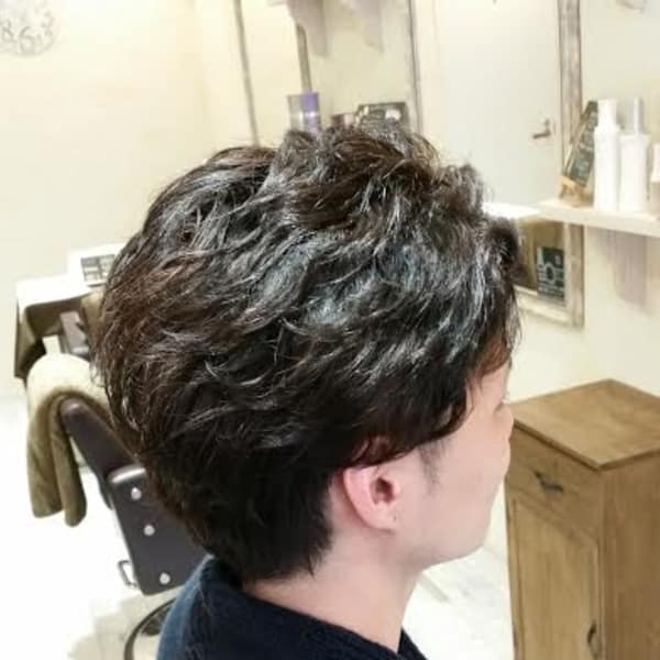 メンズナチュラルパーマ