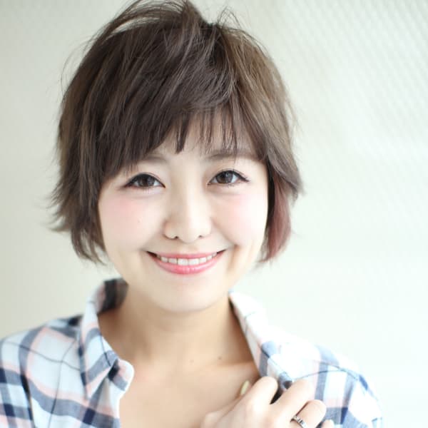 くせ毛風ウルフショート