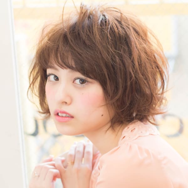 【hair coucou】ショートはふわっふわに