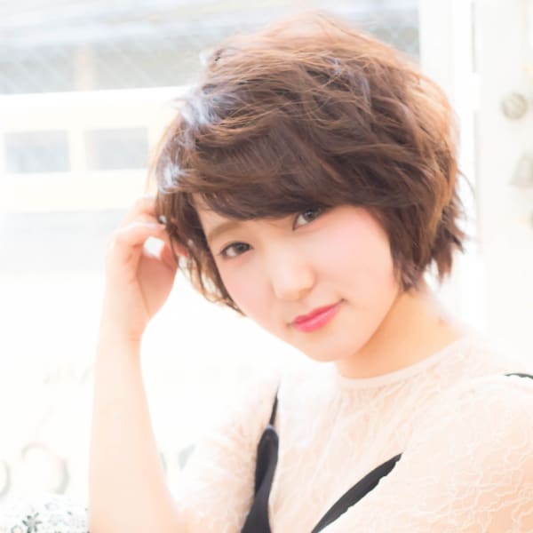 【hair coucou】ワンカールエアリーショート