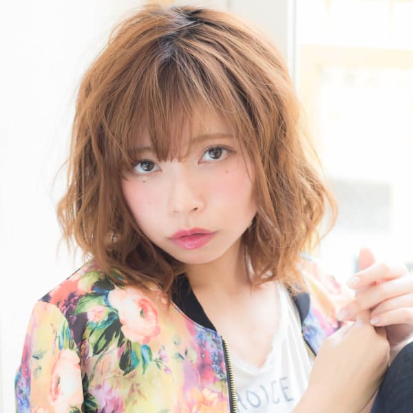 【hair coucou】ふわふわドレープボブミディ