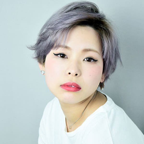 パープルアッシュカラー