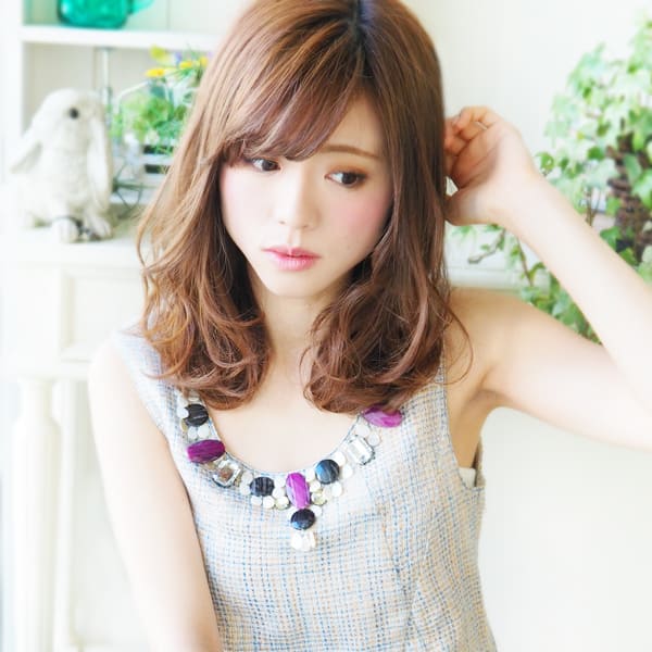 【ヘアジュレドゥ松田】みゆきカールでクール可愛いふわロブディ