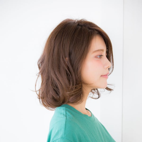 【aRietta】ゆるいくせ毛風ミディアム
