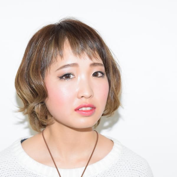 ナチュラル大人ボブ