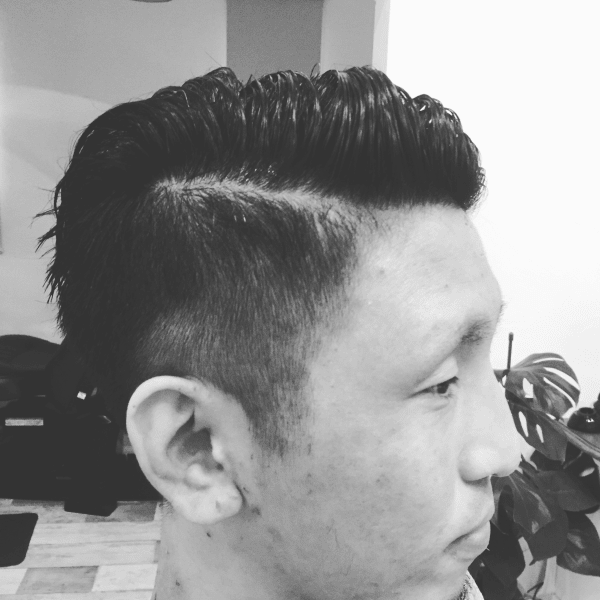 お客様スナップ　ショートバックアンドサイド|Chillout hair＆spa