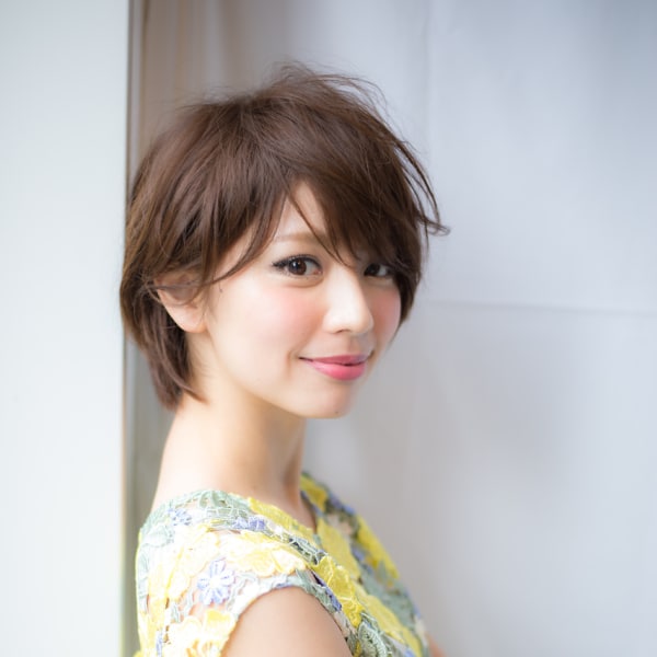 春→夏　　大人透け感ショート＠西梅田