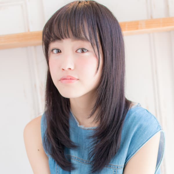 暗髪ナチュロング K-0048