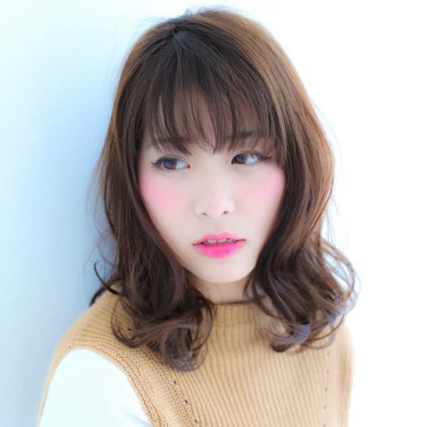 【a peach】大人可愛いふんわりカール