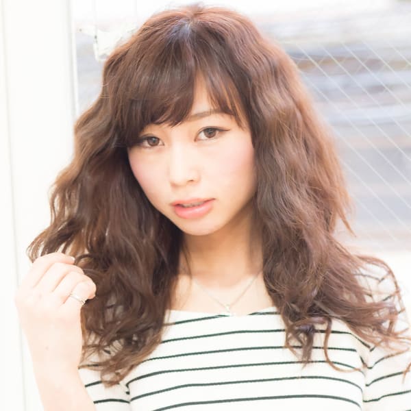 【hair coucou】波ウェーブでボサかわ