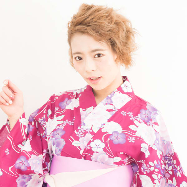 浴衣着付けヘアセット