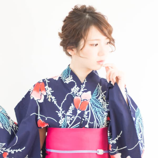 浴衣着付けヘアセット