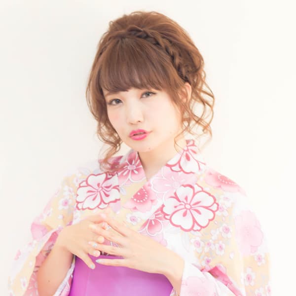 浴衣レンタル＋着付け＋ヘアセット