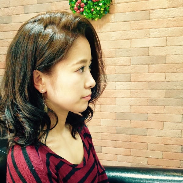 大人ミディアムスタイル|hair seele