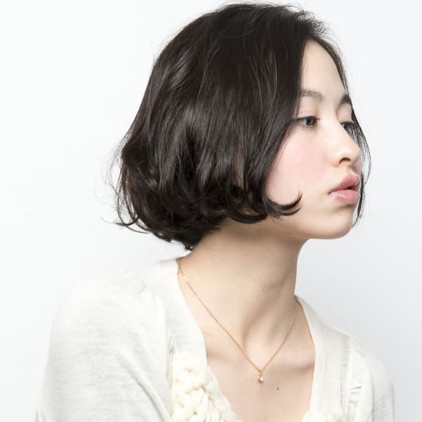 ナチュラル大人ボブ|Keep hair design 自由が丘