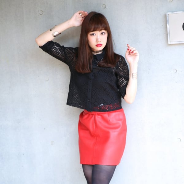 ☆パッツンバングの大人セミロングストレート☆