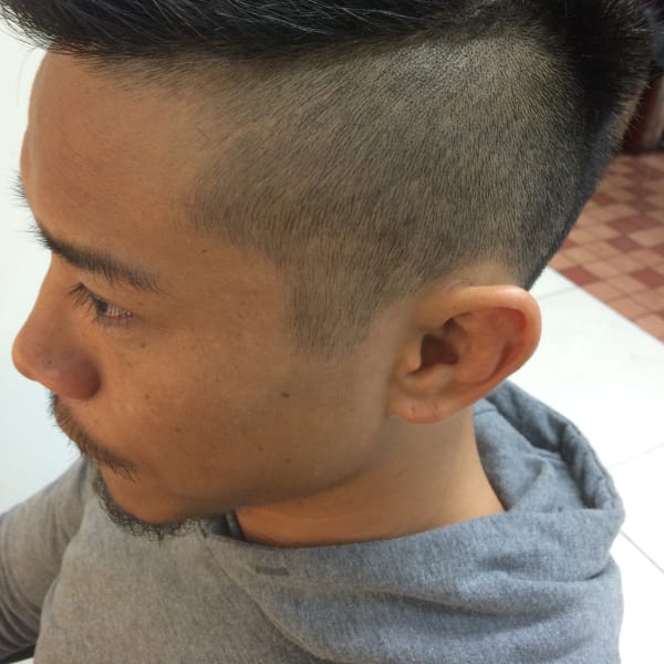 2way ツーブロック