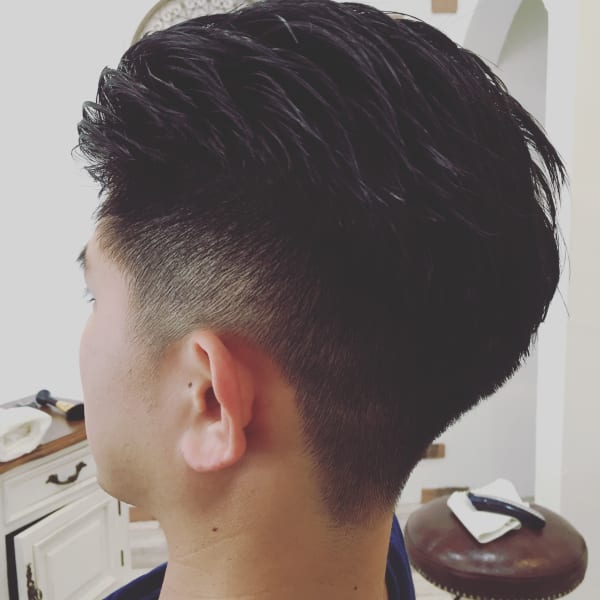 お客様スナップ クラシカルオールバック