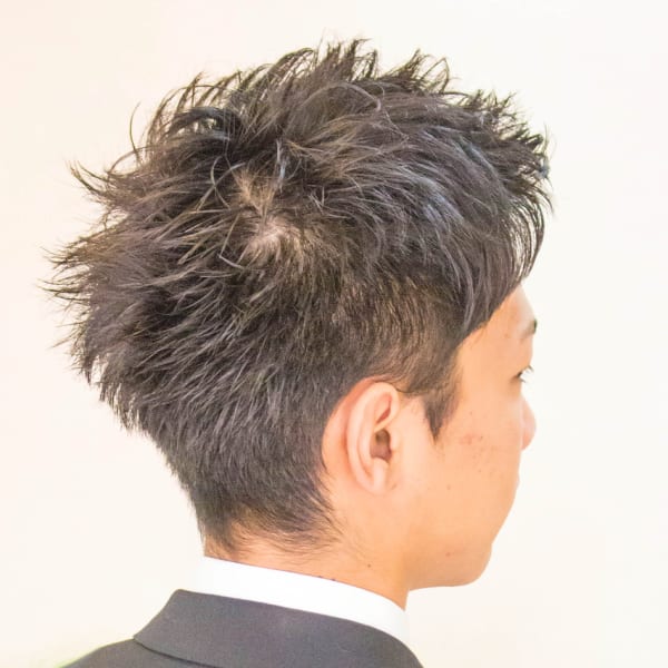 【メンズのオススメ順】30代/ウルフ/ベリーショートの髪型・ヘアスタイル 楽天ビューティ