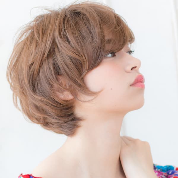 例外 平らな 歩行者 レディース 髪型 ショート パーマ Touhi Kayumi Jp